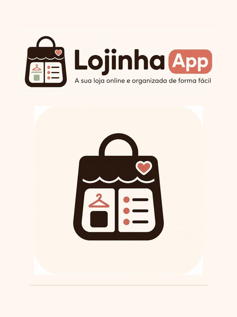 Identidade visual LojinhaApp